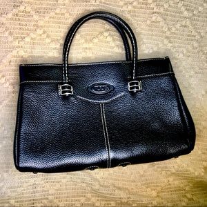 Tod’s black mini-bag.. mint condition.. leather 😊
